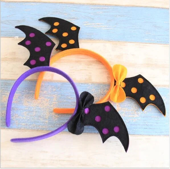 Easter and Thanksgiving 3 Party Costume Supplies Yellow Plush Witch Pumpkin Headband Halloween Headband