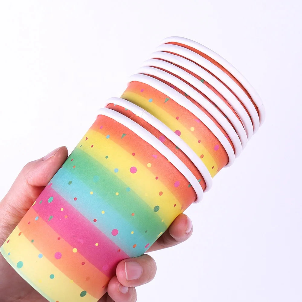 2021 New Mexico Themed Party Supplies Dining Table Paper Plate Set Disposable Tableware Napkin Plate Set Mexican Themed Tableware Napkin