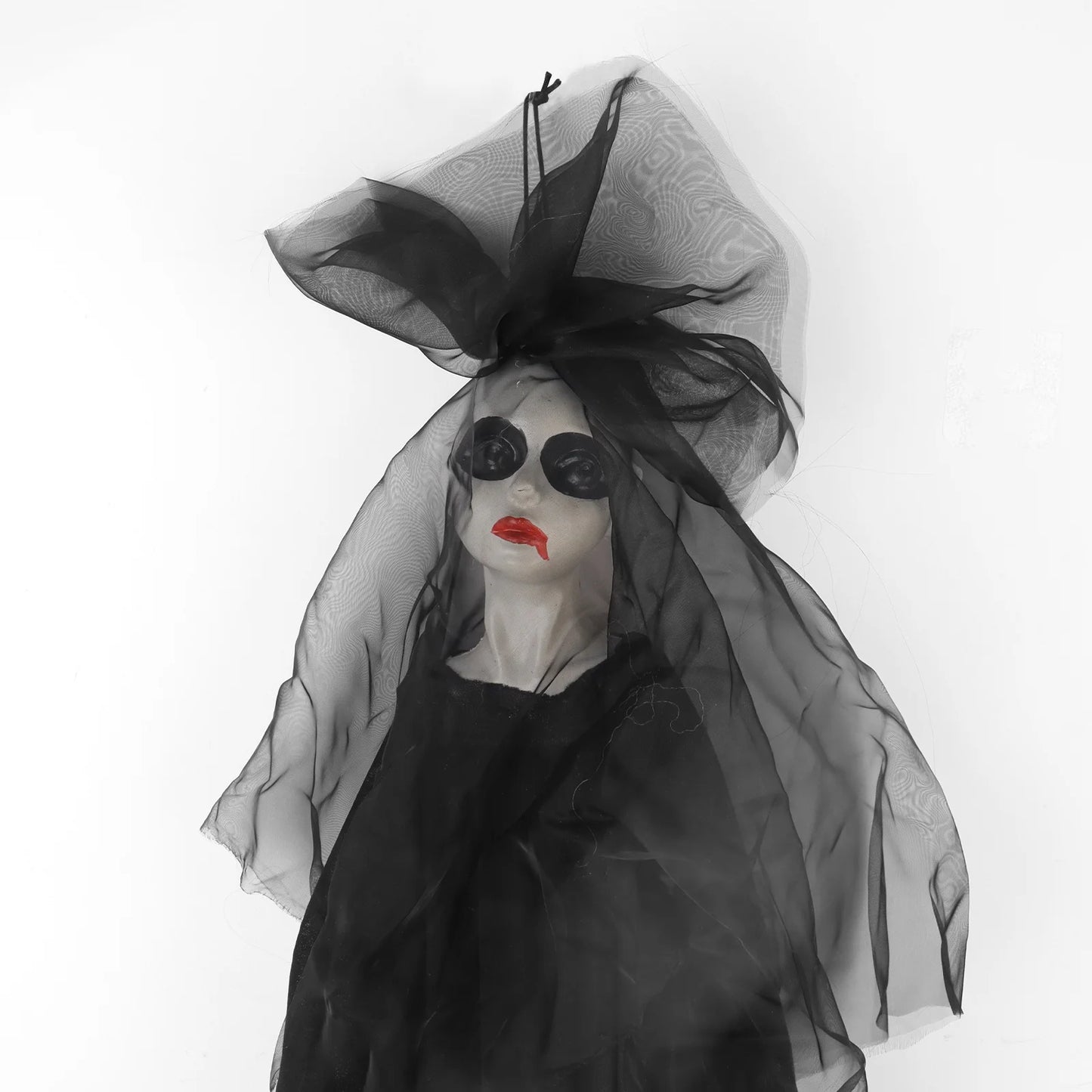 Halloween & Death Day 130cm Halloween Hanging Ghost Bride Decoration and Halloween Skeleton Flying Ghost Decoration for Indoor and Outdoor