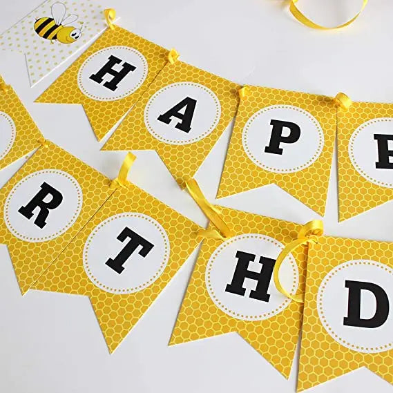 Birthday Party 2 Birthday Baby Shower Sex Reveal Party Honey Theme Supplies Golden Rain Curtain Bee Wreath Balloon Bee Day Birthday Party Kit