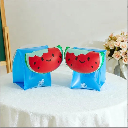 Festa de Aniversário 2 Jaqueta Desenho Animado Natação Braço Flutuante Braçadeira de Natação Masculino Feminino Boia de Natação 