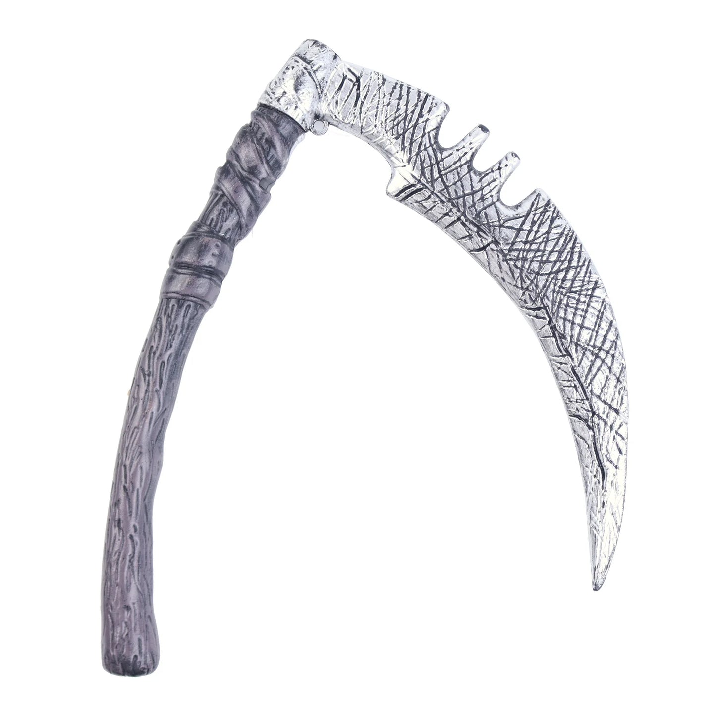 Halloween & Death Day 36 * 28cm Reality Sickle Prop Cosplay Reaper Sickle Death Halloween Weapon Sickle Prop Halloween Reaper Sickle