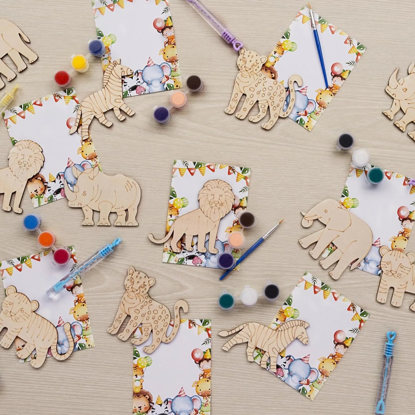 Birthday Party Custom Design Candy Plywood DIY Printing Craft Children's Party Birthday and Prizes Ramadan Easter Christmas and Diwali