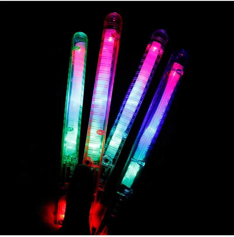 Birthday Party 2 Sticky Tape Rope Color Glow Flash Glow Toy Light Emitting Diode Glow Stick 