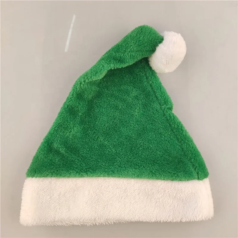 Classic Christmas Hat Christmas Plush Santa Hat