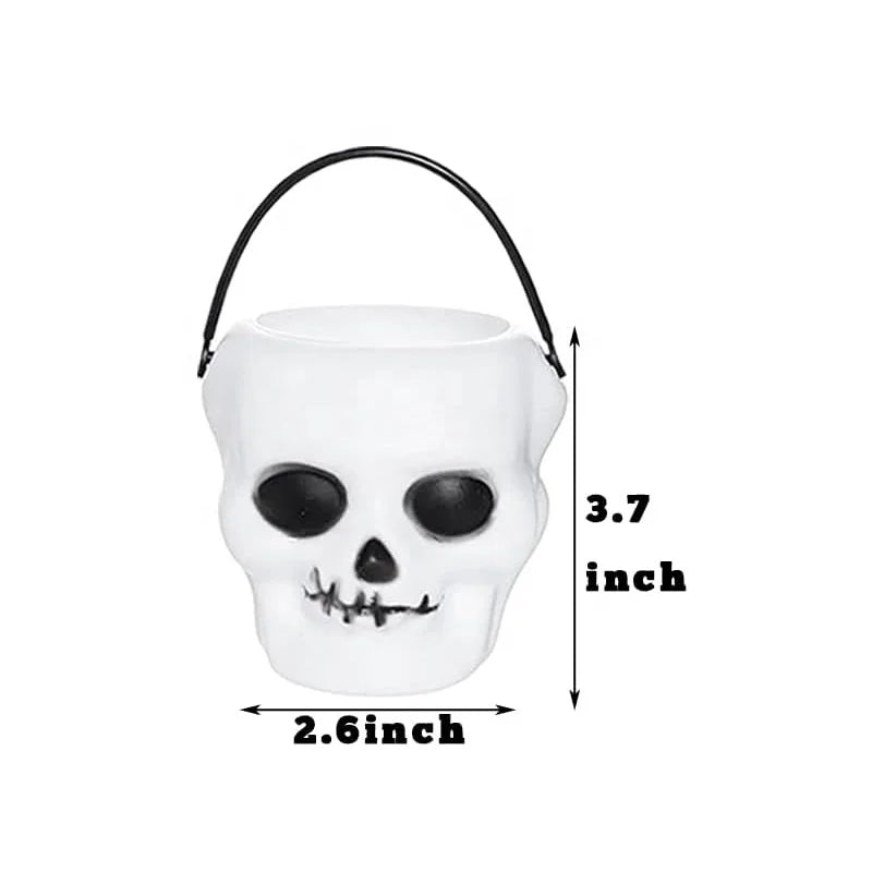 Halloween & Day of the Dead Various Halloween Candy Cauldron Kettle Witch Cauldron Halloween Mini Plastic Candy Pumpkin Barrel