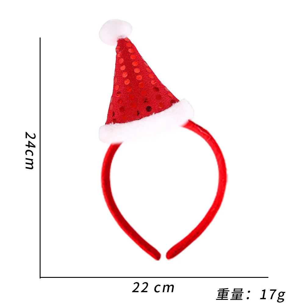 Halloween & Day of the Dead Wholesale Christmas Party Supplies Present Creative Christmas Promotions Santa Hat Headband