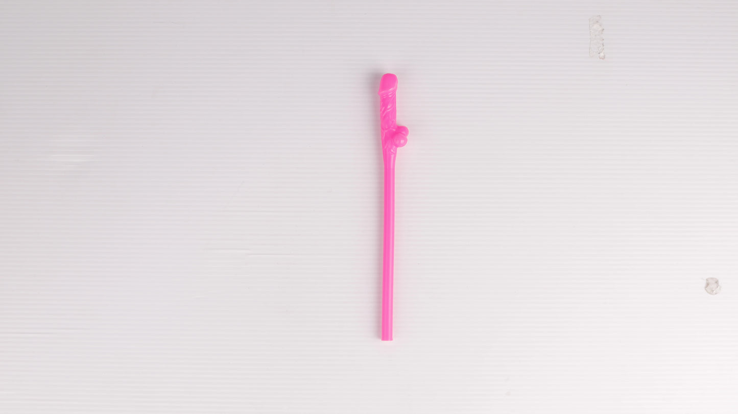 Bachelor Party 1 Wholesale Colorful Bachelor Party Rose Gold Drinking Penis Straw Various Colors 30cm Penis Shaped Girls Night Drinking Straw