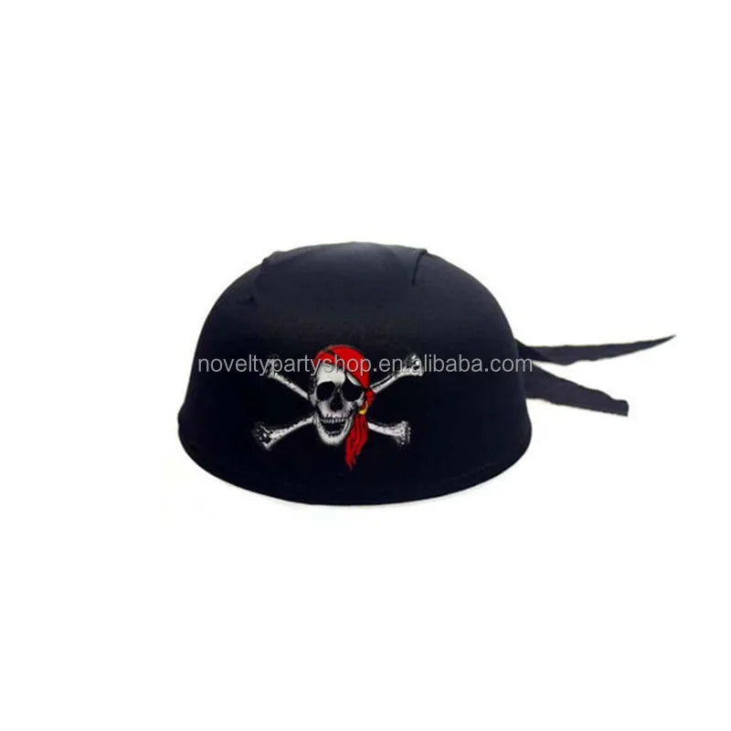 Halloween & Day of the Dead Halloween Pirates of the Caribbean Masquerade Party Hat Halloween Pirate Cosplay Supplies, Children's Pirate Captain Costume Set