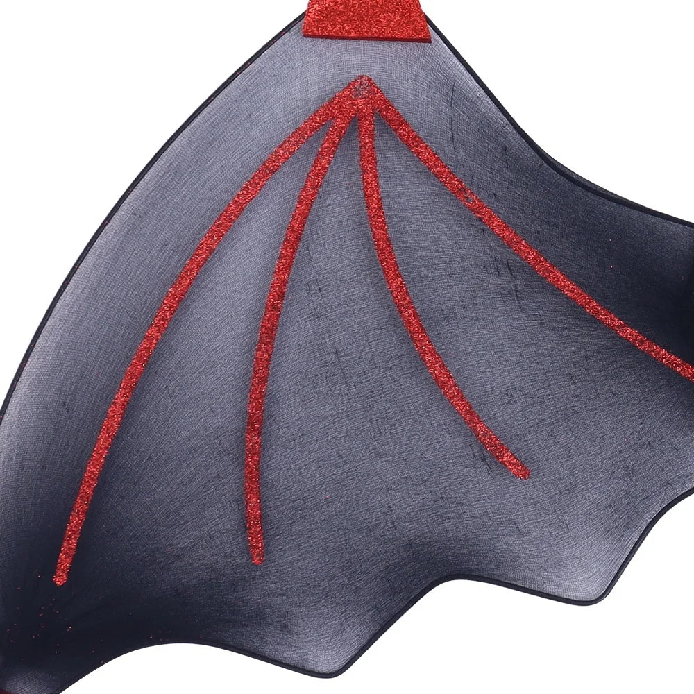 Halloween & Day of the Dead Devil Costume Set Evil Wings Devil Stick Devil Horn Cosplay Party Costume Accessories