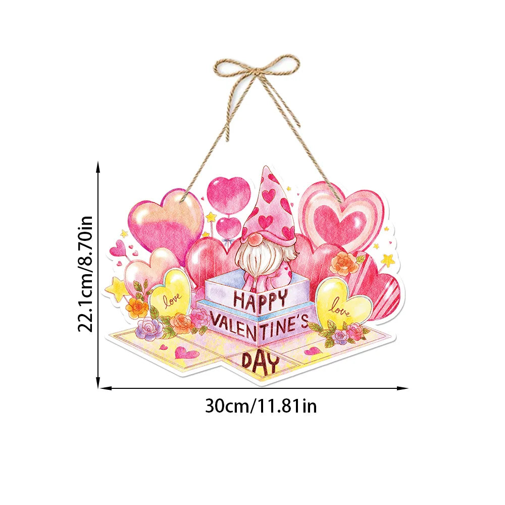 Wedding Party 0 Novelty Heart Flower Paper Door Hanger Handmade Wall Decoration Party Wedding Home Celebration