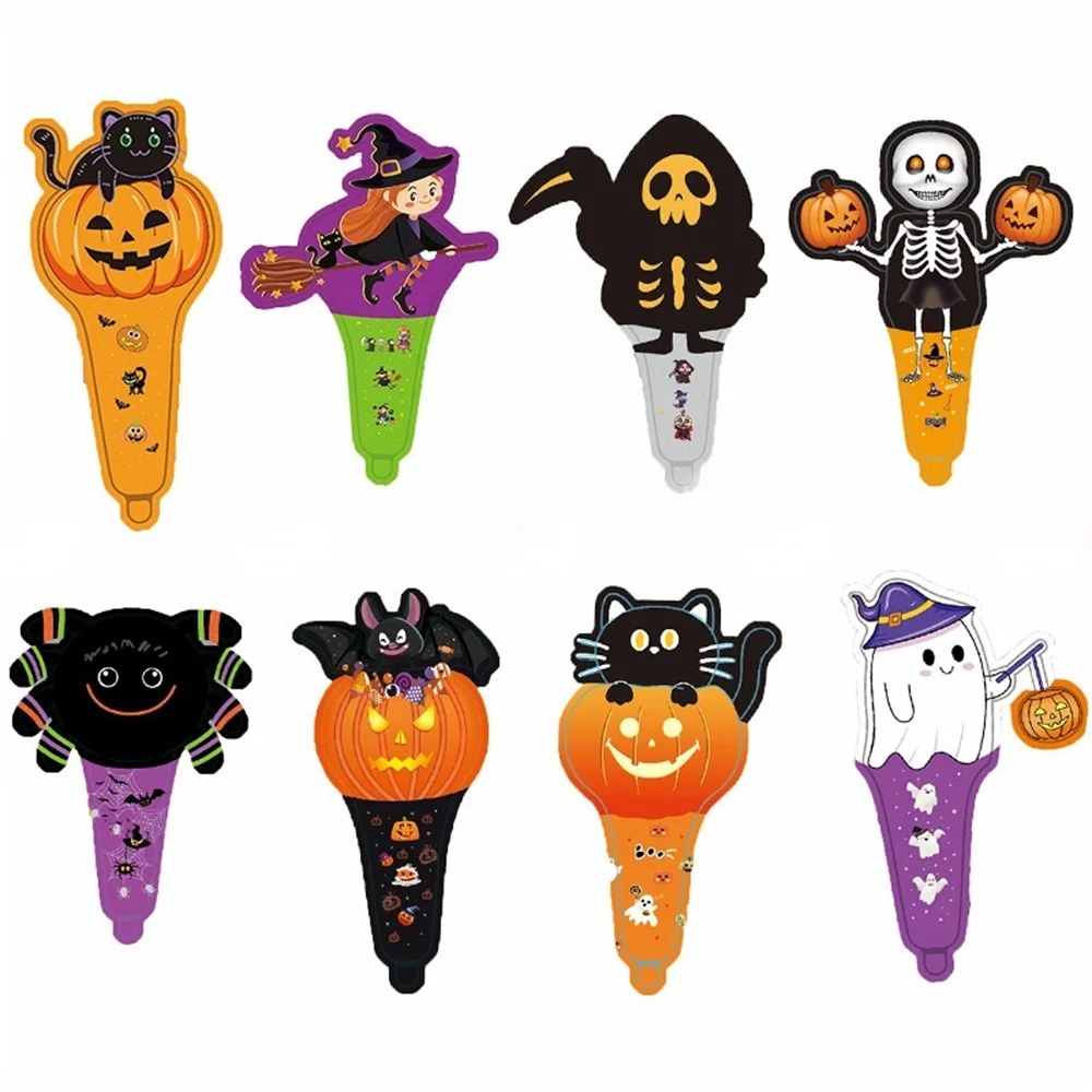 Wrist and headband ghost pumpkin balloon halloween decoration party foil balloon