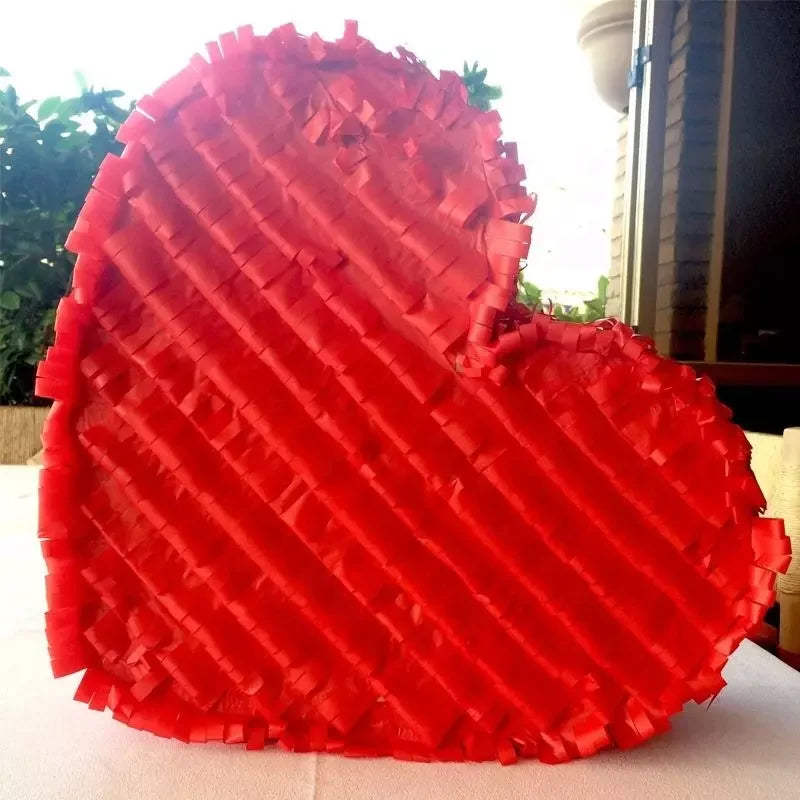 Wedding Party 0 Candy Boxes for, Offers Red Heart-Shaped Pinata