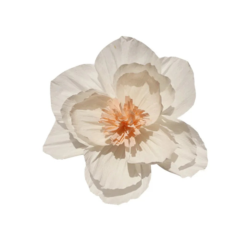 1 Wedding party, party background paper flower decoration supplies large peony leaf tape DIY hanging paper flower ball