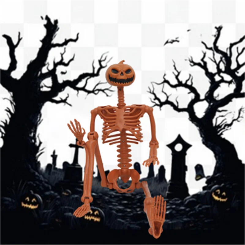 Halloween & Day of the Dead High Quality Halloween Event Articular Ornaments Animated Human Skeletons Halloween Party Supplies