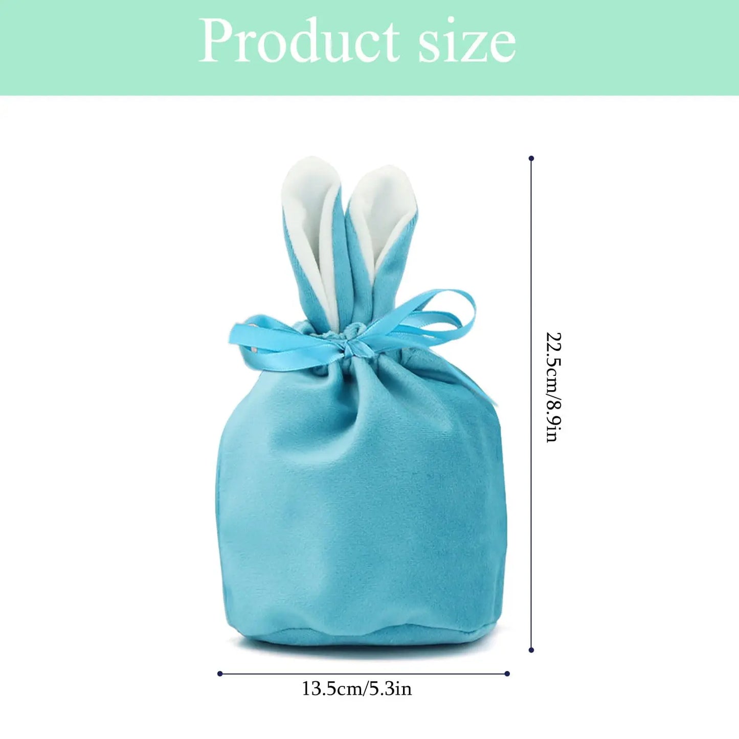 Easter and Thanksgiving 3 Candy Gift Bags Easter Drawstring Candy Gifts Baby Party Supplies Sugar Bags Baby Easter Egg Hunting Bags