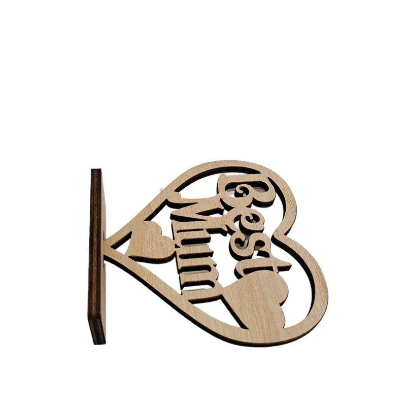 Wooden Crafts, Custom Design MDF Wood Mother's Day Souvenir Gifts Wooden Gifts for the Best Mom Happy Mother's Day Mother's Day Gift Ideas