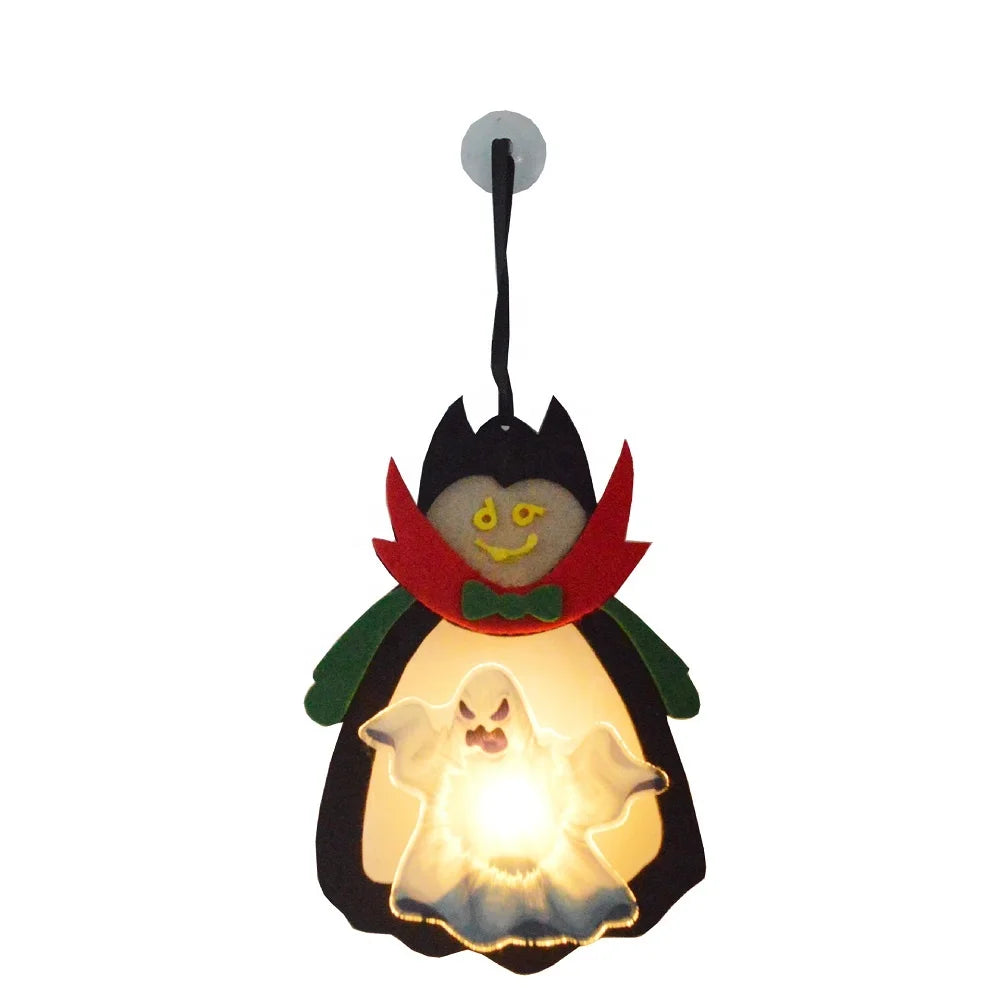 New Year's Eve decoration LED lights up toy ghost bat Halloween decoration, and the delivery will automatically adjust the latest number of years.