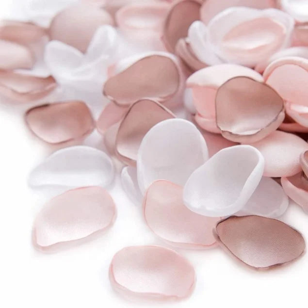 1 wedding party 200 pieces silk rose petals wedding flower girl table center ornament aisle confetti bride is valentine's petal decoration