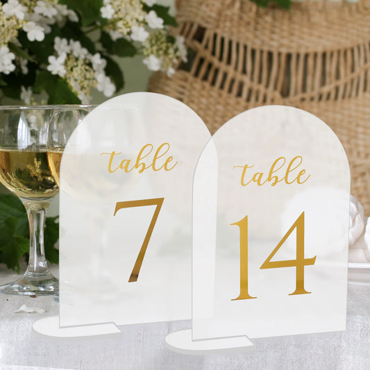 1 Wedding Party, Wedding Table Number Wedding Reception Hotline Acrylic Sheets Wedding Table Number Acrylic Logo Gold Printed Table Number