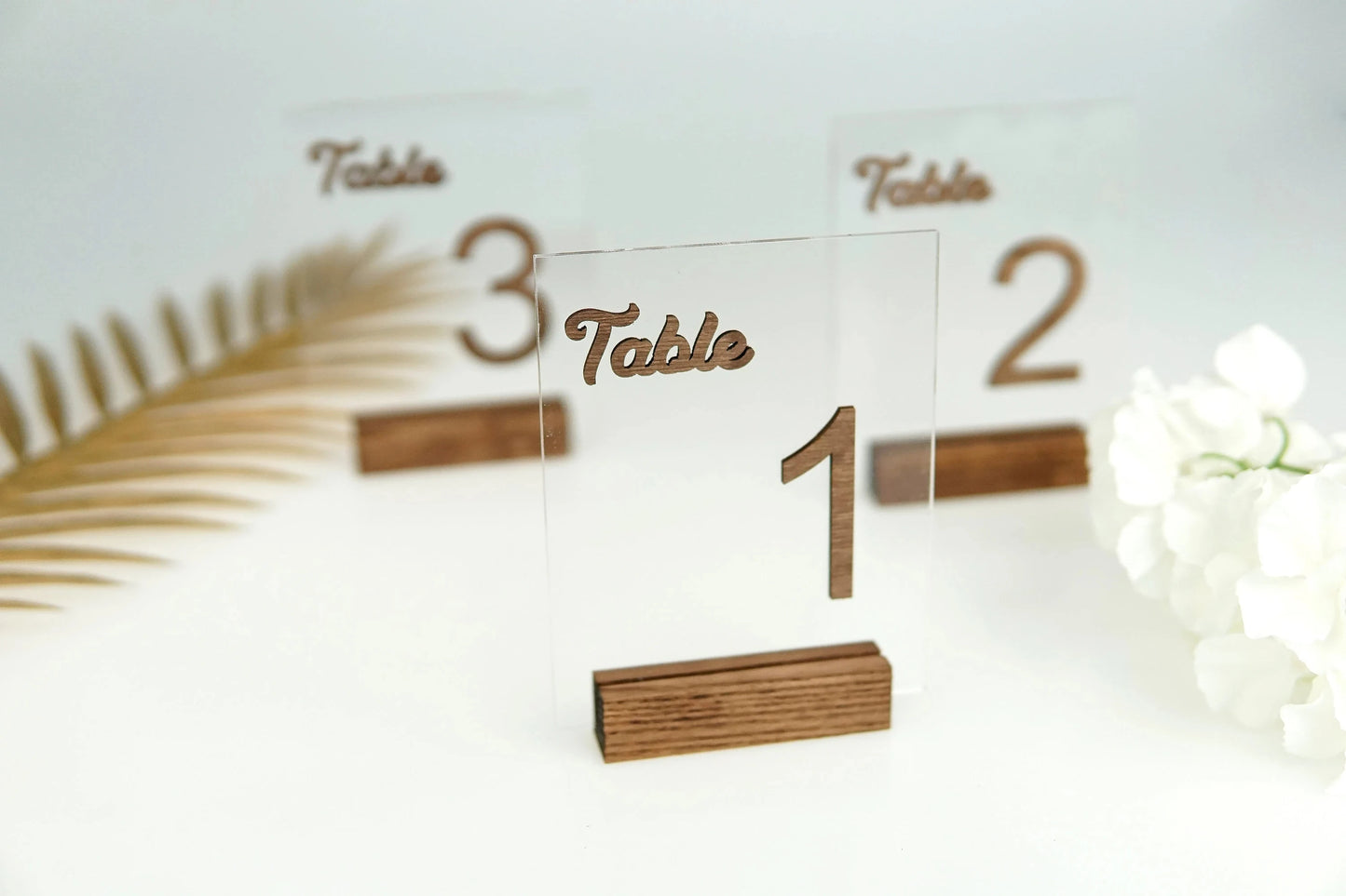 1 Wedding party, rustic wooden table digital transparent arched white black table logo acrylic wedding table digital with bracket event reception decoration
