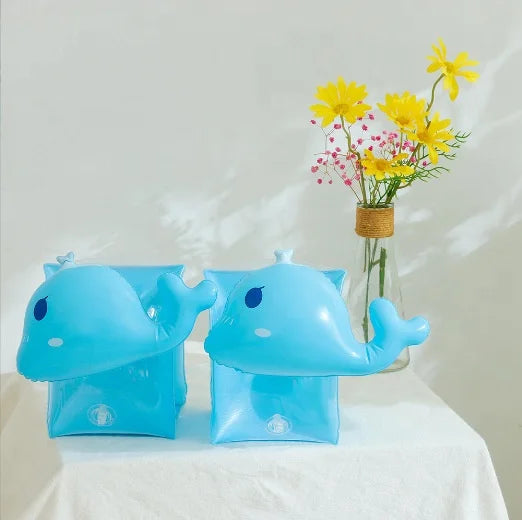 Festa de Aniversário 2 Jaqueta Desenho Animado Natação Braço Flutuante Braçadeira de Natação Masculino Feminino Boia de Natação 