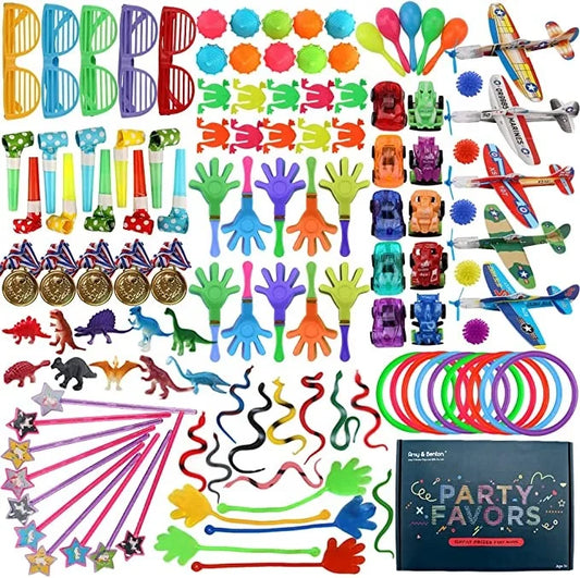 Birthday Party 2 PCS Award Box Toy Classroom Pinata Children's Stuffed Toys Birthday Party Preference Various Boys and Girls Carnival Prizes