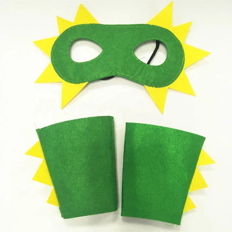 Birthday Party 20,000 Halloween Dress Themed Party Supplies Children's Dinosaur Clothing Eye Mask Felt Tail Dress Dinosaur Birthday Party Supplies