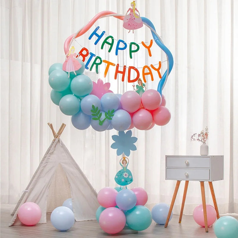 Birthday Party 2 Round Balloon Holder Arch Round Balloon Arch Frame Balloon Holder Kit