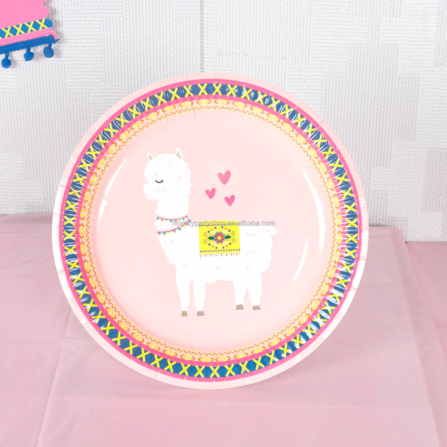 Birthday Party 2 Llama Birthday Party Supplies Front String Camel Themed Flags Birthday Party Supplies 8 Llama Party Supplies Set