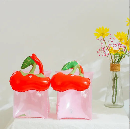 Festa de Aniversário 2 Jaqueta Desenho Animado Natação Braço Flutuante Braçadeira de Natação Masculino Feminino Boia de Natação 