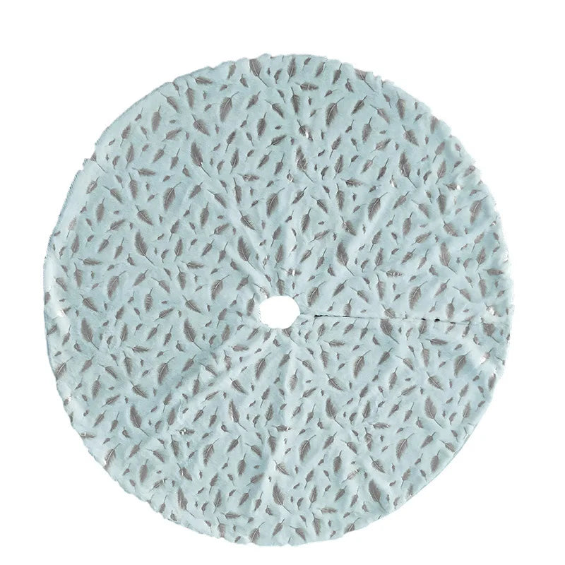 Christmas Tree Dress Christmas Ornaments Holiday Supplies Hot Sale Plush Tree Dress Pure Christmas Tree Dress Ornaments