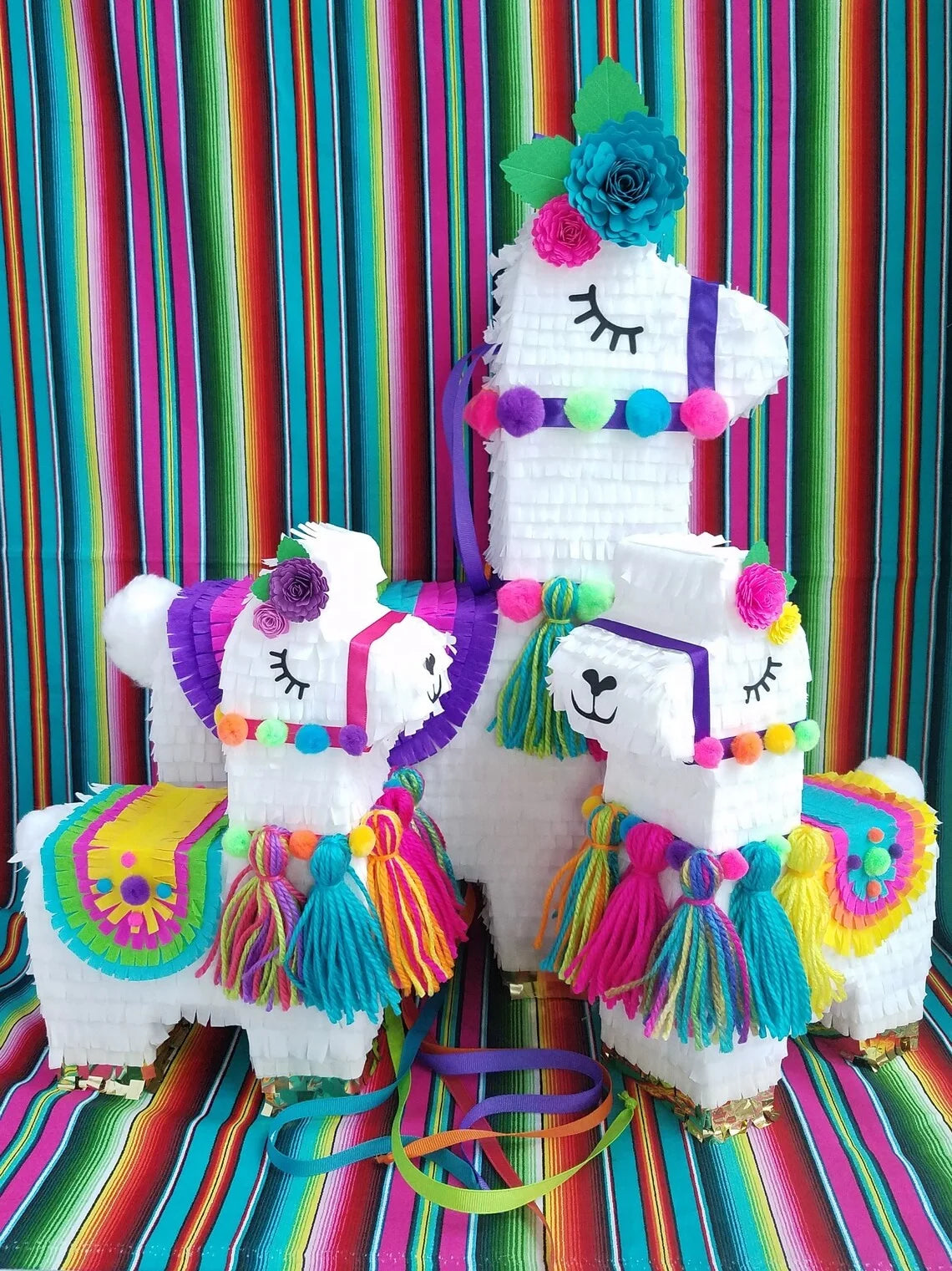 Birthday Party 2 May 5th Carnival Decoration Llama Pine Party Decoration Llama Birthday Pine