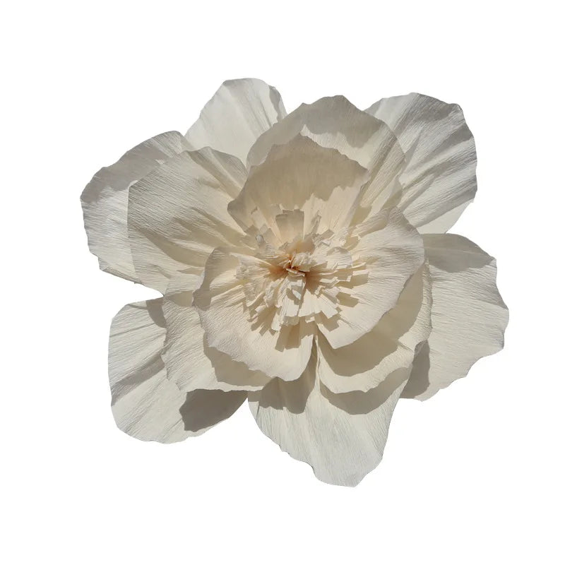 1 Wedding party, party background paper flower decoration supplies large peony leaf tape DIY hanging paper flower ball