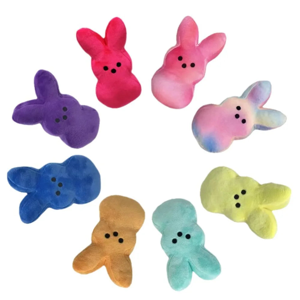 Easter and Thanksgiving 3 Amazon Peep Bunny Easter Bunny Plush Toy Christmas Holiday Cross-Border New Products