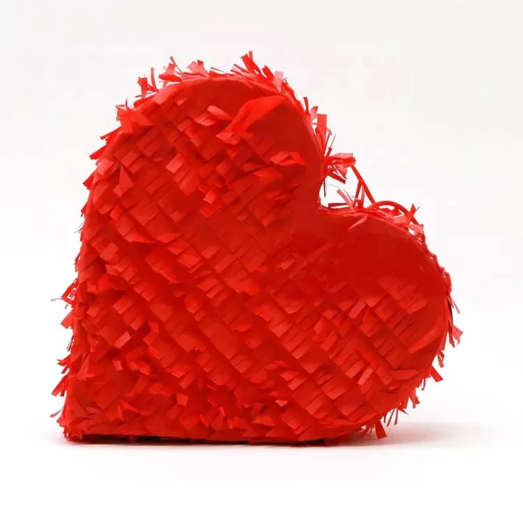 Wedding Party 0 Candy Boxes for, Offers Red Heart-Shaped Pinata