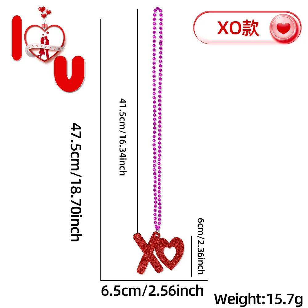 Wedding Party 0 Custom Bachelorette Party Bead Necklace Gifts Party Decorations Glitter Personalized Styling Bead Necklace