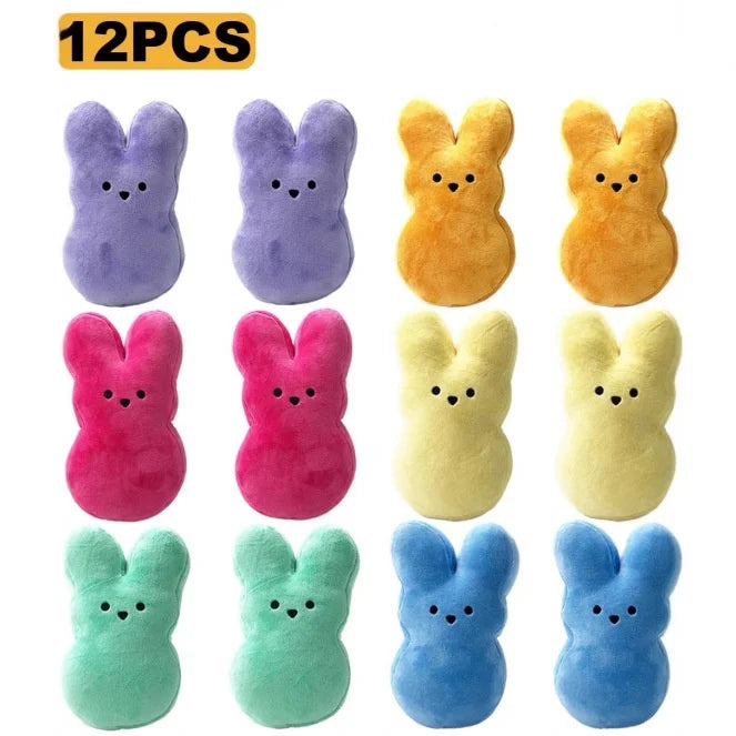 Easter and Thanksgiving 3 Amazon Peep Bunny Easter Bunny Plush Toy Christmas Holiday Cross-Border New Products