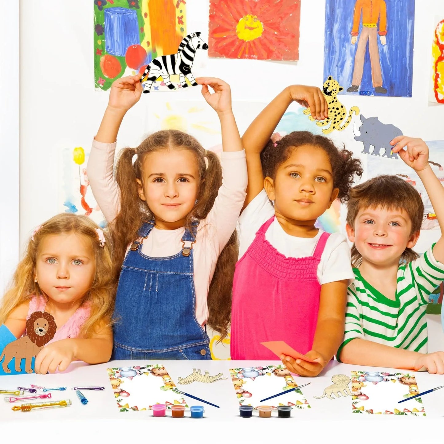 Birthday Party Custom Design Candy Plywood DIY Printing Craft Children's Party Birthday and Prizes Ramadan Easter Christmas and Diwali