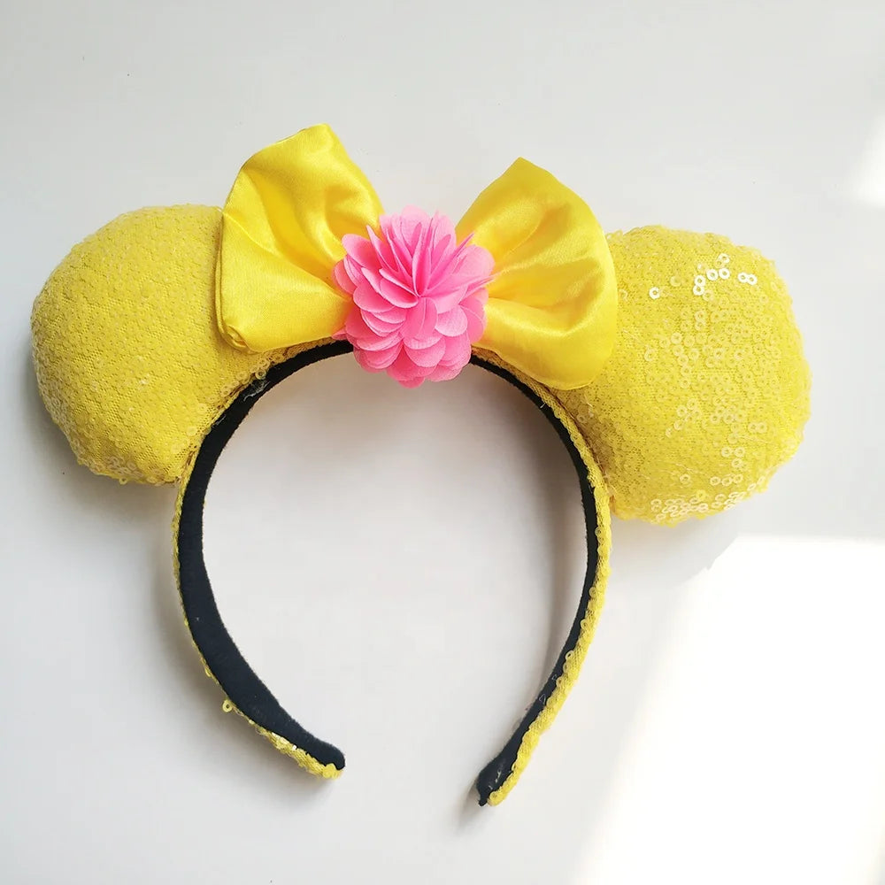 Birthday Party 2Mermaid Party Supplies Mouse Ears Headbands Mouse Ears Headbands Butterfly Glitter Hairbands Mouse Ears Bow Headbands