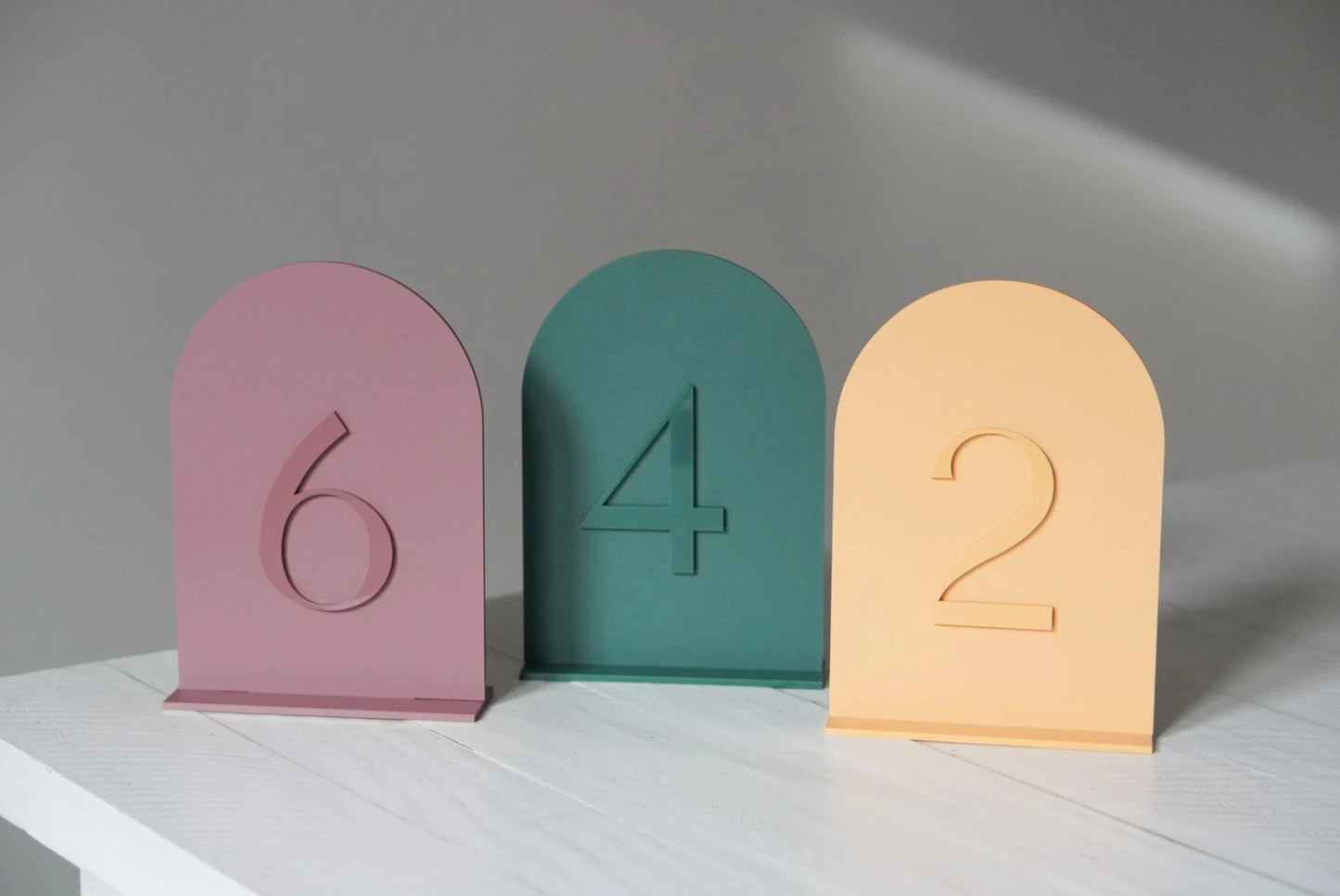 1 Wedding party, reflective acrylic wedding table number, monochrome wedding event decoration table setting logo sage green acrylic table number 