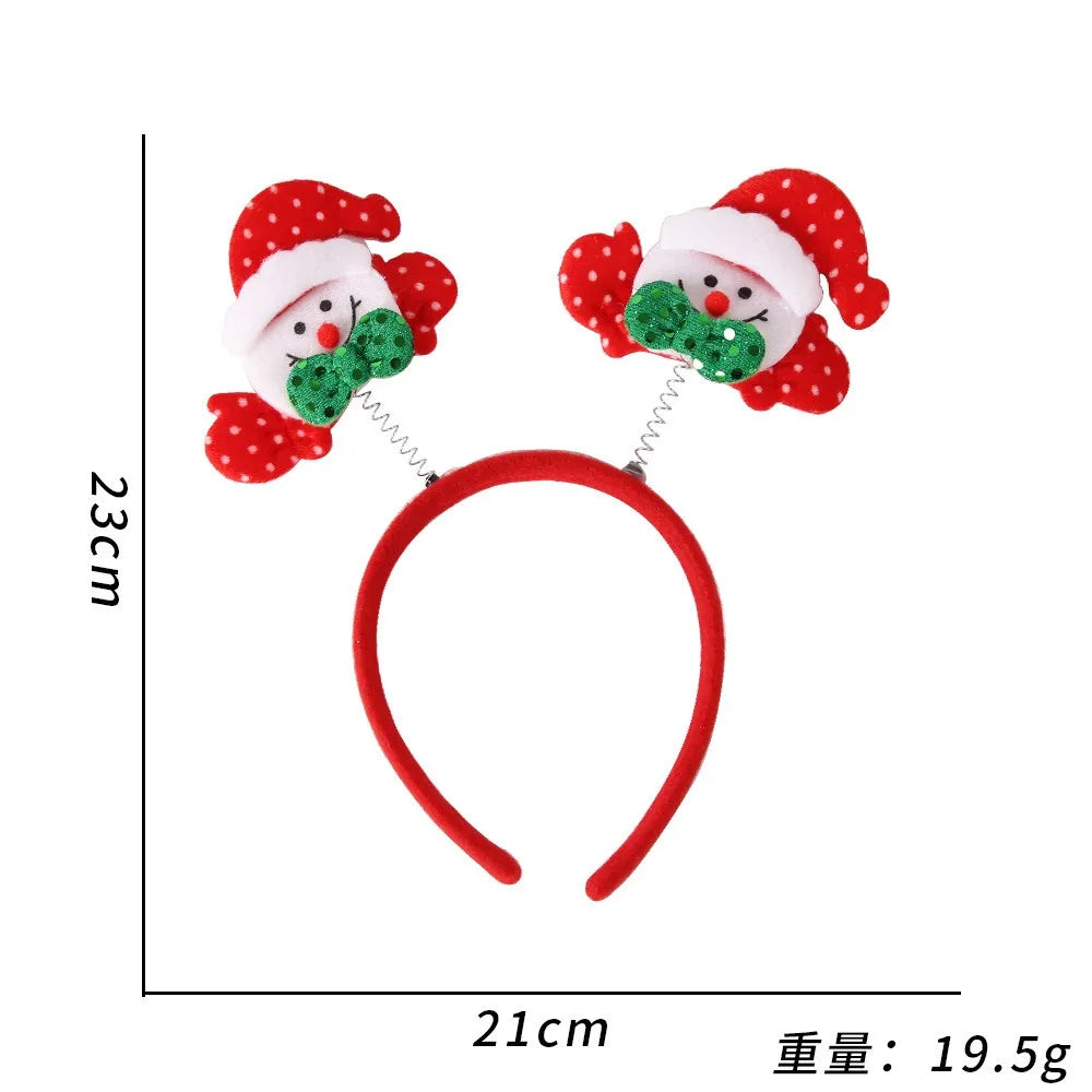 Halloween & Day of the Dead Wholesale Christmas Party Supplies Present Creative Christmas Promotions Santa Hat Headband
