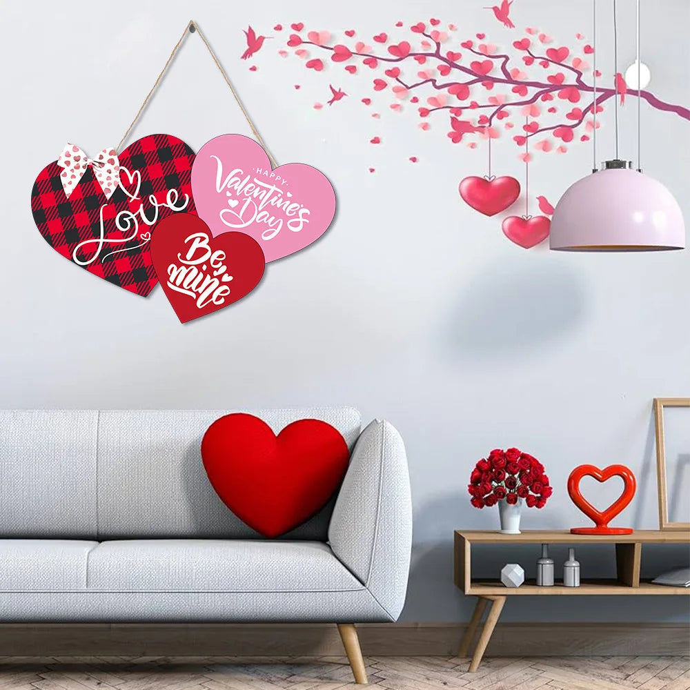 Wedding Party 0 Novelty Heart Flower Paper Door Hanger Handmade Wall Decoration Party Wedding Home Celebration