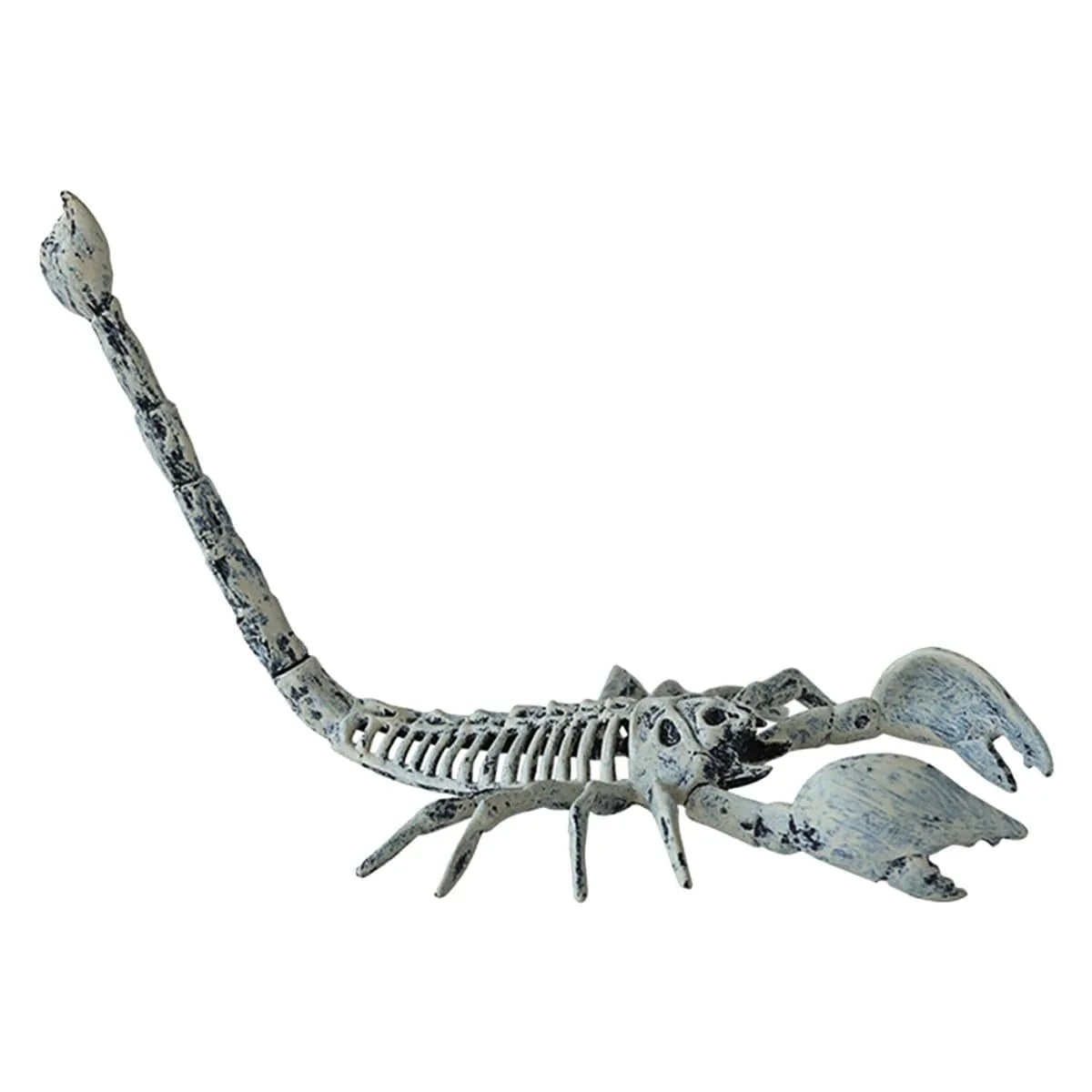 Decoração de festa de Halloween com animais realistas, Halloween e Dia dos Mortos, modelo de esqueleto de animal de plástico, rato artificial, aranha, escorpião 