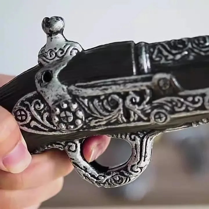 Halloween & Day of the Dead Creepy Halloween Revolver Style Chainsaw Prank Props Halloween Cosplay Weapons Party Ornaments Halloween Blood Axe Gun Props