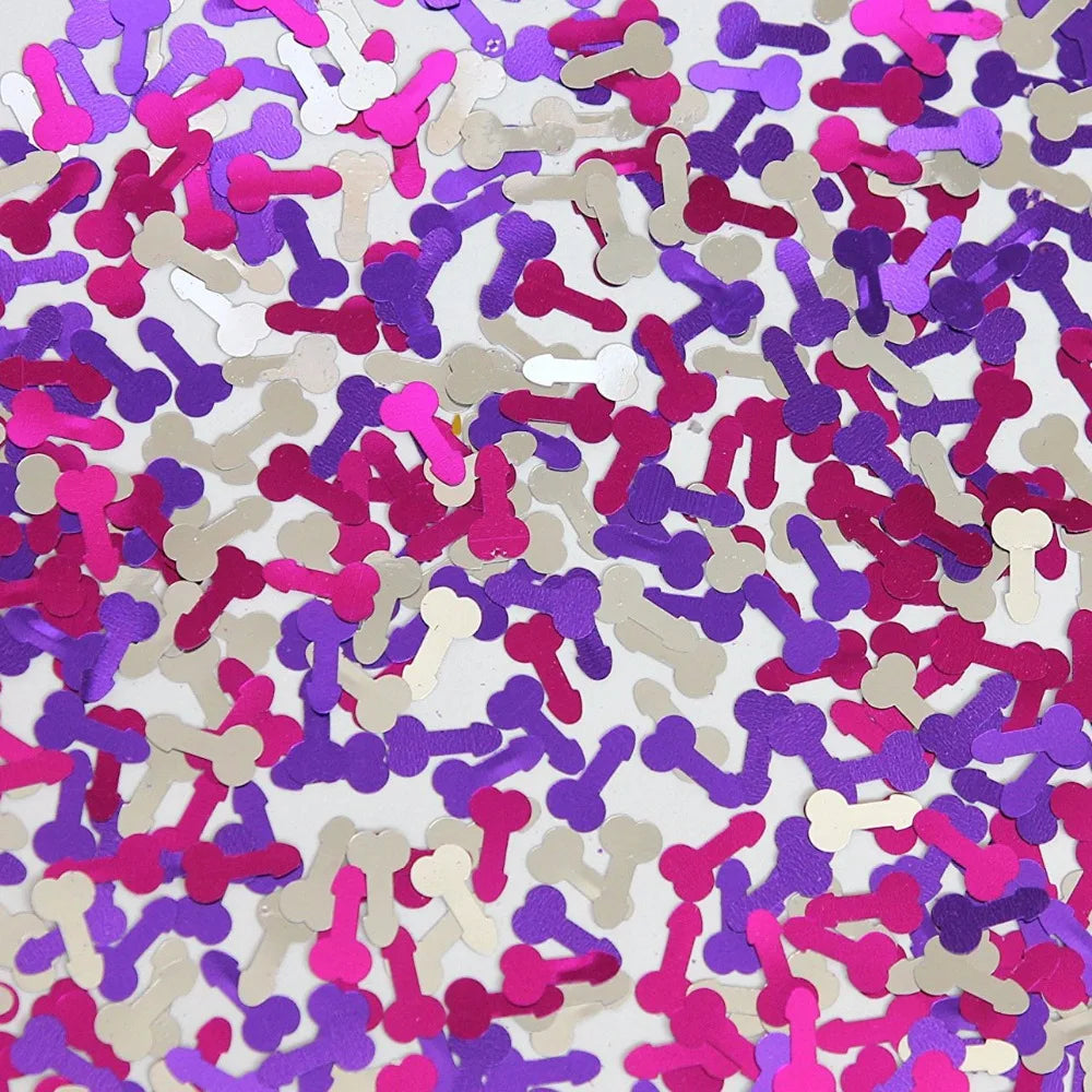Bachelorette Party 1 Wholesale 15g Bachelorette Party Decorative Sequins PVC Penis Confetti Dining Table Confetti Bridal Shower Girls Night Party
