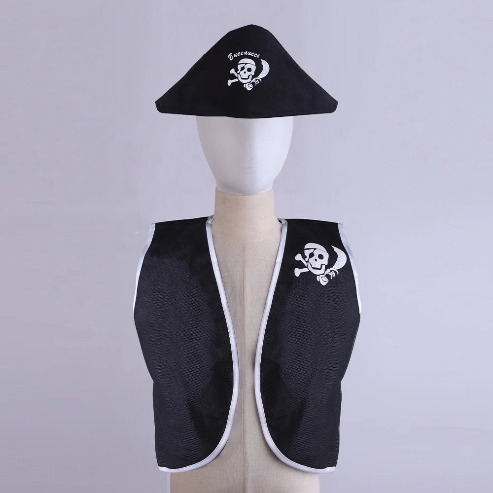 Halloween & Day of the Dead Pirate Costume Pirate Dress Up Pirate Costume Blindfold Costume