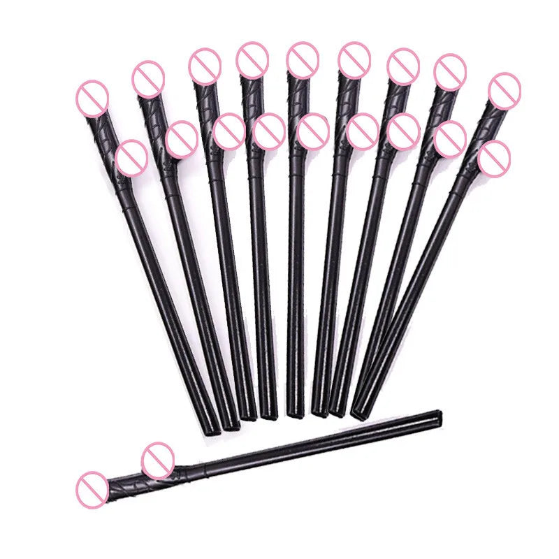 Bachelorette Party 1 Bride Will Be Various Colors Willie Woodpecker Drink Straw Hen Party Penis Straw Bachelorette Party Supplies