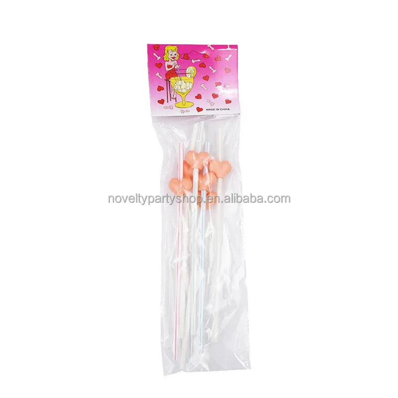 Bachelorette Party 1 Hen Night Party Masquerade Funny Boobs Straw Dicky Willie Drinks Straw