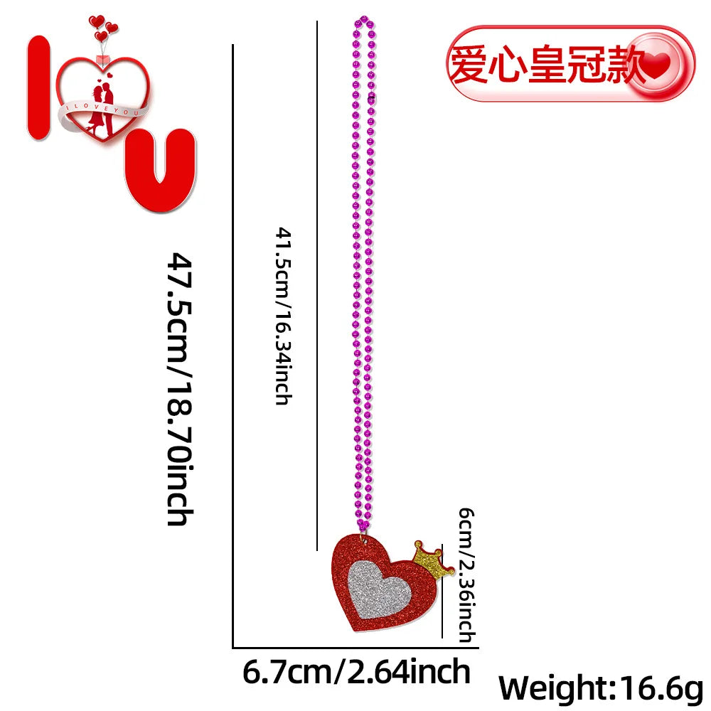 Wedding Party 0 Custom Bachelorette Party Bead Necklace Gifts Party Decorations Glitter Personalized Styling Bead Necklace